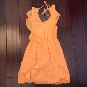 BCBGeneration Orange Sundress
